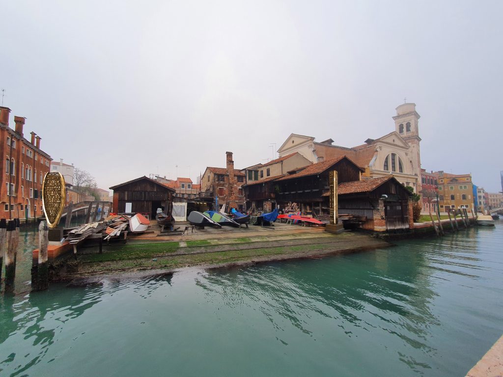 San Trovaso location in Venice for IL SEME DEL FUTURO
